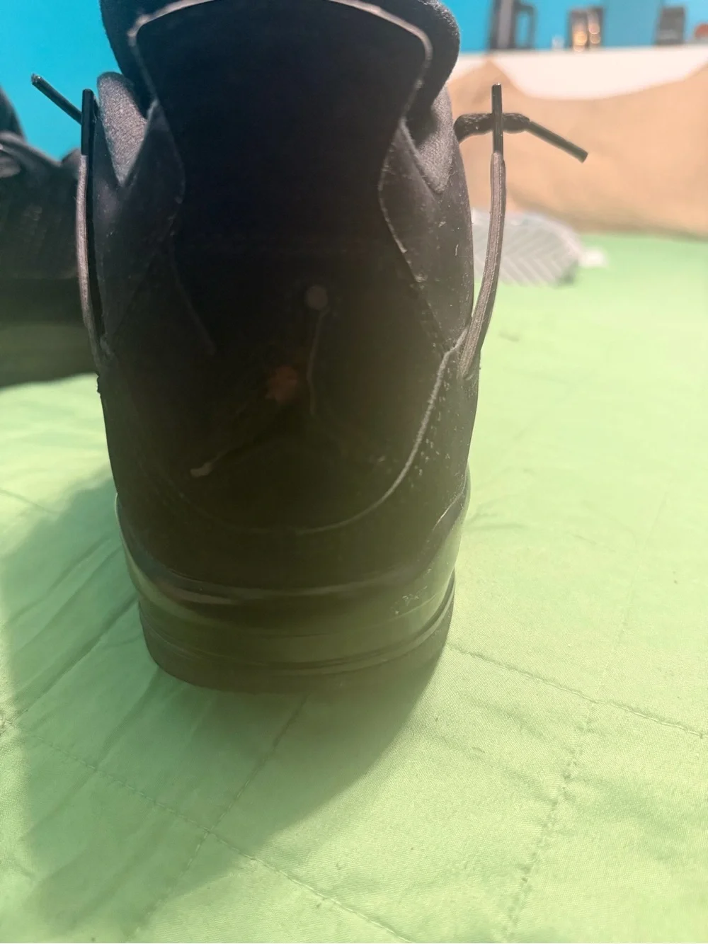 Nike Air Jordan 4 Retro Men’s Sneakers - Black cat